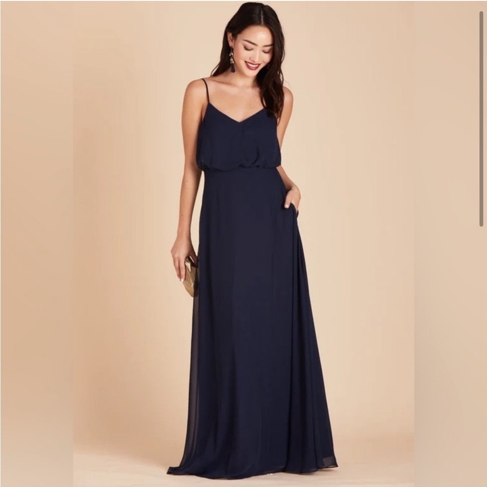 𝅺Birdy Grey Gwennie Dress - Navy chiffon XS